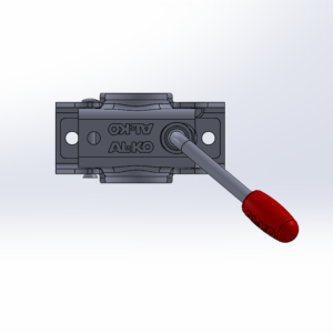 Trailer Caravan Jockey Wheel Clamp 48MM - ALKO