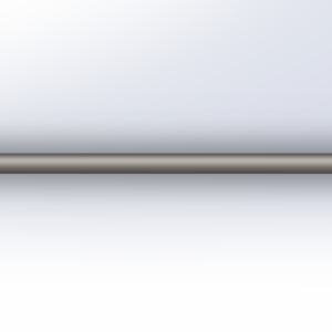 Trailer Axle 1050 mm Long 2,000 lbs