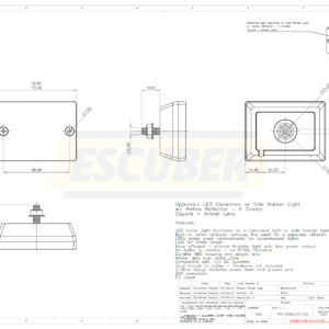 MARKER LIGHT - AMBER