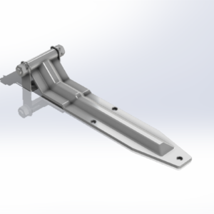 Cam Action Lockable Door Latch Kit for Large Enclosed Trailers