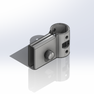 Cam Action Lockable Door Latch Kit for Large Enclosed Trailers