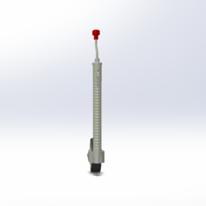 JOCKEY WHEEL 48 Ø, 300 KG with anti-slip device