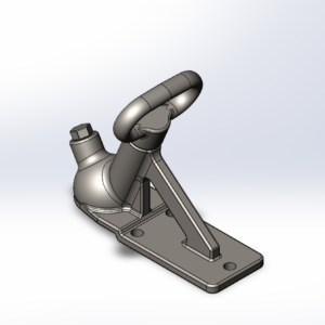 Bolt-on Coupler for Australian trailers - 50mm