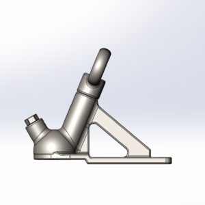 Bolt-on Coupler for Australian trailers - 50mm