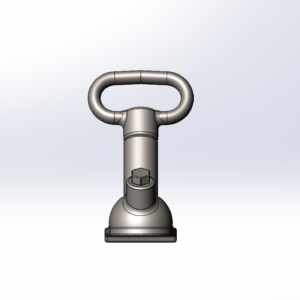 Bolt-on Coupler for Australian trailers - 50mm