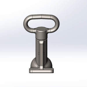 Bolt-on Coupler for Australian trailers - 50mm