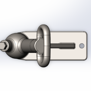 Bolt-on Coupler for Australian trailers - 50mm
