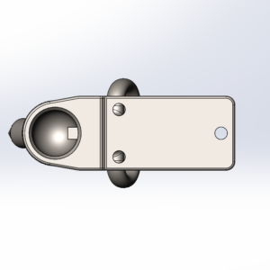 Bolt-on Coupler for Australian trailers - 50mm